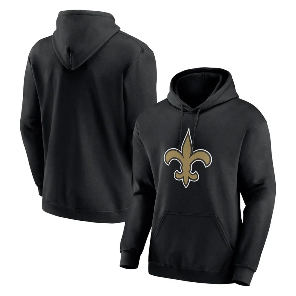 Jdoa NO.Saints Black Pullover Hoodies Limited Blank Player Stitched Jerseys