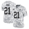 Jdoa NO.Saints #21 Justin Reid Player Arctic Camo Salute To Service Limited Game Stitched Jerseys