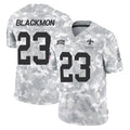 Jdoa NO.Saints #23 Julian Blackmon Player Arctic Camo Salute To Service Limited Game Stitched Jerseys