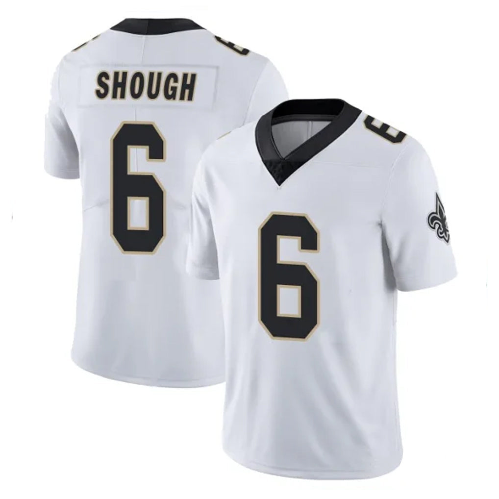 Jdoa NO.Saints #6 Tyler Shough Player White Limited Vapor Untouchable Home Game Stitched Jerseys