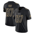Jdoa NO.Saints #87 Noah Fant Player Black Impact Limited Home Game Stitched Jerseys