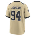 Jdoa NO.Saints #94 Cameron Jordan Player Gold Alternate Game Stitched Jerseys