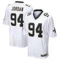 Jdoa NO.Saints #94 Cameron Jordan White Game Stitched American Stitched Jerseys