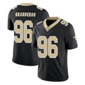 Jdoa NO.Saints #96 Carl Granderson Player Black Limited Vapor Untouchable Home Game Stitched Jerseys