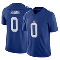 Jdoa NY.Giants #0 Brian Burns Player Blue F.U.S.E. Limited Stitched Jerseys