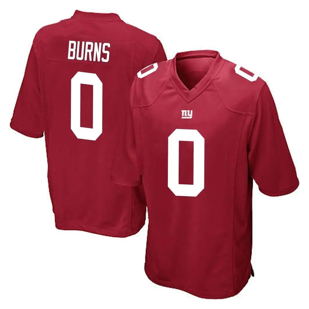 Jdoa NY.Giants #0 Brian Burns Player Red Home Game Stitched Jerseys