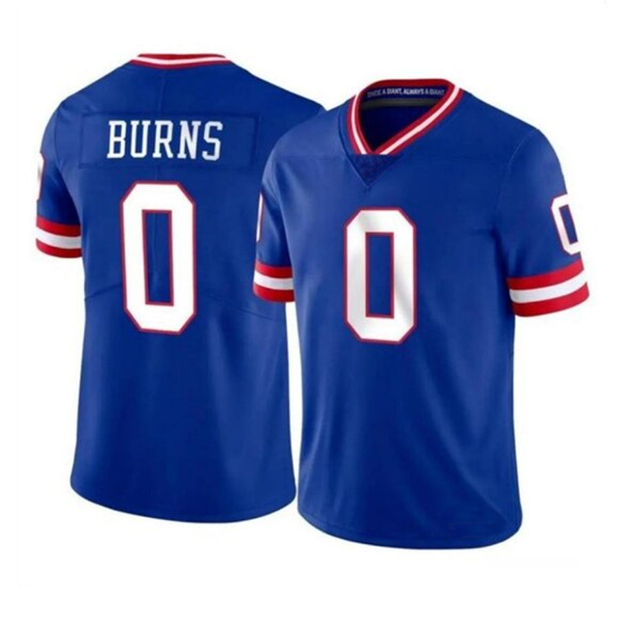 Jdoa NY.Giants #0 Brian Burns Player Royal Vapor Limited Stitched Jerseys