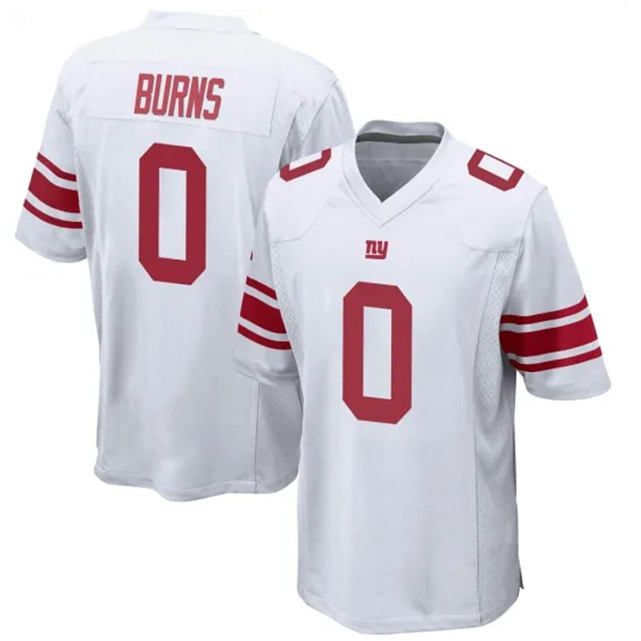 Jdoa NY.Giants #0 Brian Burns Player White Game Stitched Jerseys