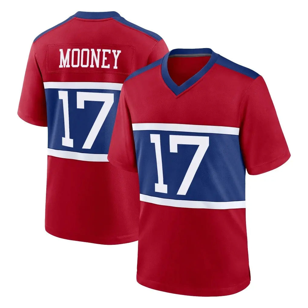 Jdoa NY.Giants #17 Darnell Mooney Player Red Century Home Game Stitched Jerseys