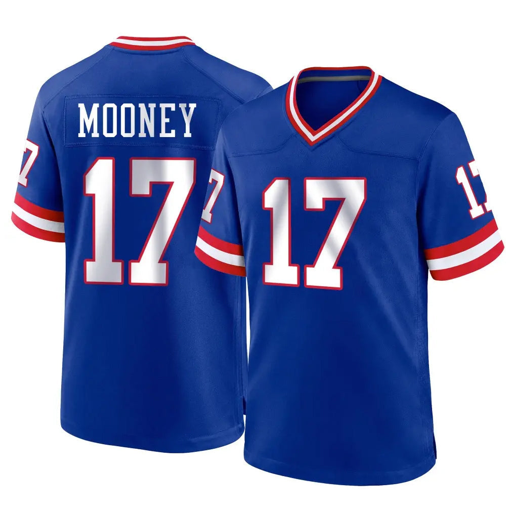 Jdoa NY.Giants #17 Darnell Mooney Player Royal Classic Home Game Stitched Jerseys