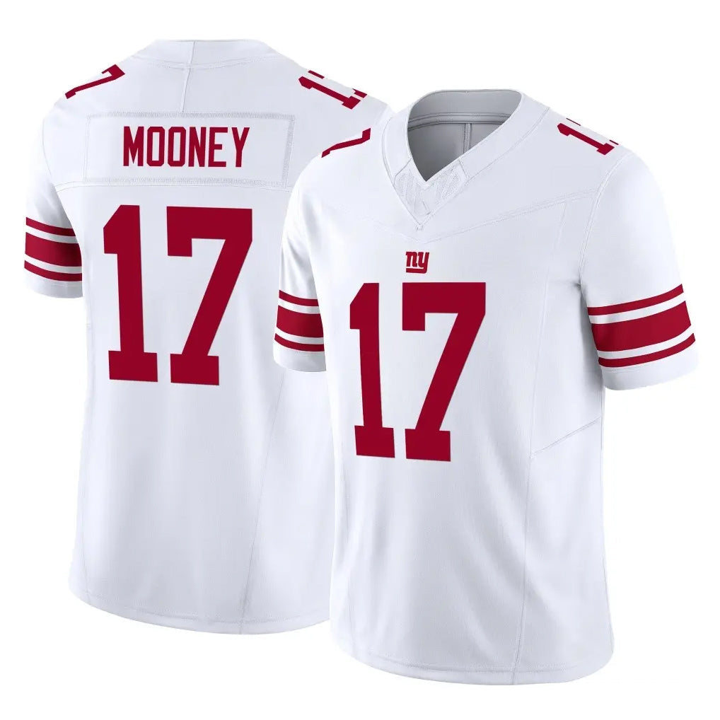 Jdoa NY.Giants #17 Darnell Mooney Player White Limited Vapor F.U.S.E. Home Game Stitched Jerseys