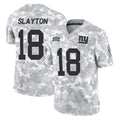 Jdoa NY.Giants #18 Darius Slayton Player Arctic Camo Salute To Service Limited Game Stitched Jerseys