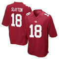 Jdoa NY.Giants #18 Darius Slayton Player Red Home Game Stitched Jerseys