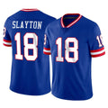 Jdoa NY.Giants #18 Darius Slayton Player Royal Classic Vapor Home Game Stitched Jerseys