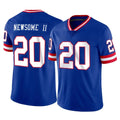 Jdoa NY.Giants #20 Greg Newsome II Player Royal Classic Vapor Home Game Stitched Jerseys