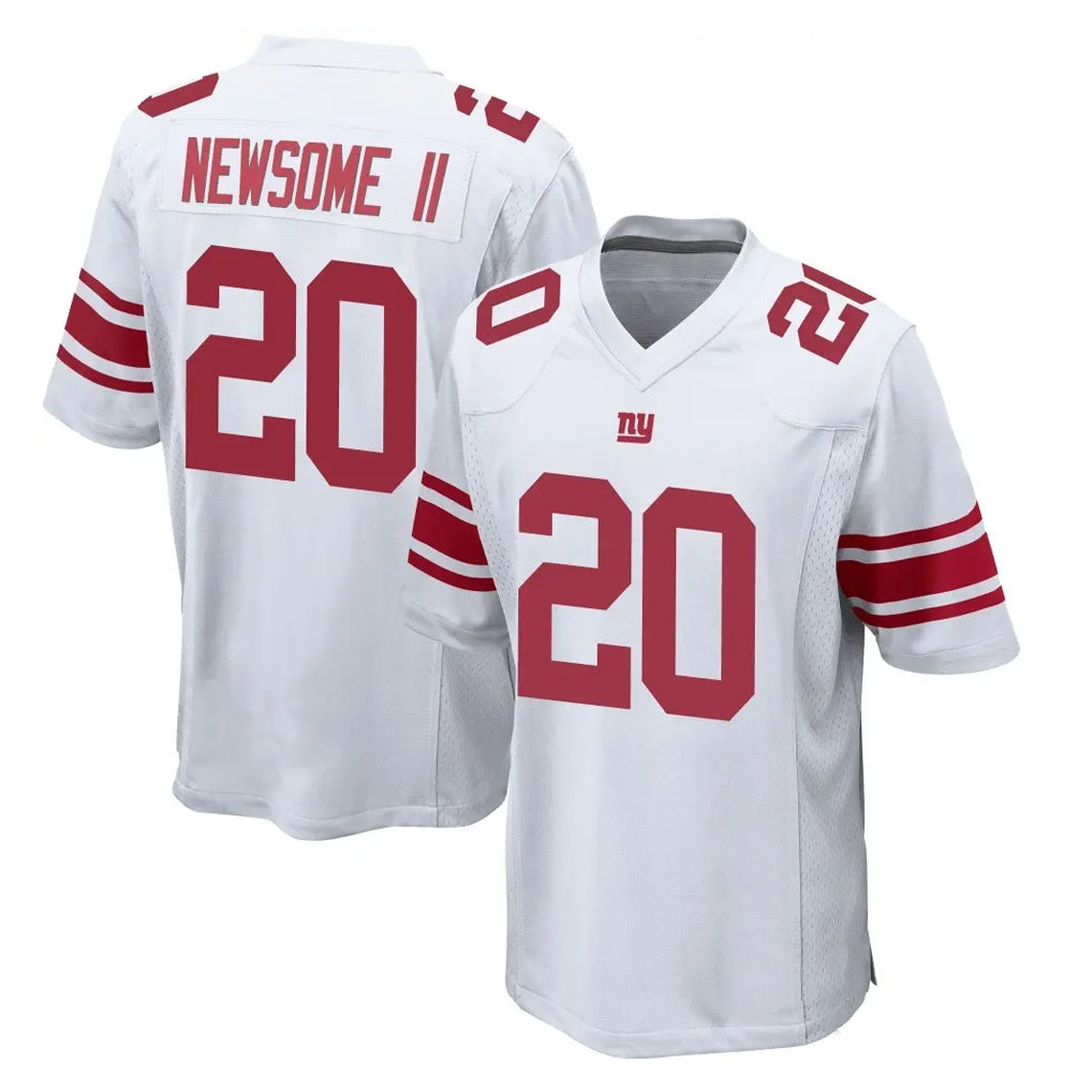 Jdoa NY.Giants #20 Greg Newsome II Player White Home Game Stitched Jerseys
