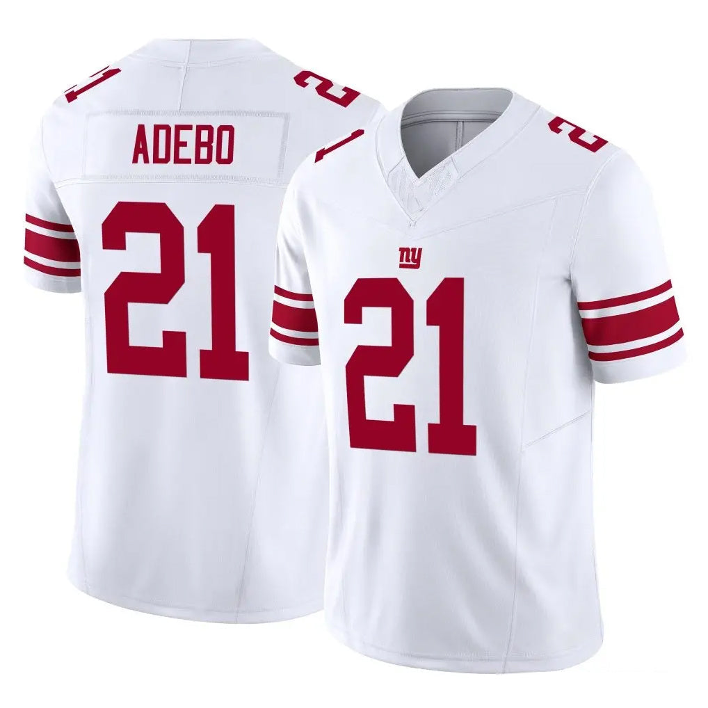 Jdoa NY.Giants #21 Paulson Adebo Player White Limited Vapor F.U.S.E. Home Game Stitched Jerseys