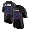 Jdoa NY.Giants #22 Najee Harris Player Carbon Fashion Limited Home Game Stitched Jerseys