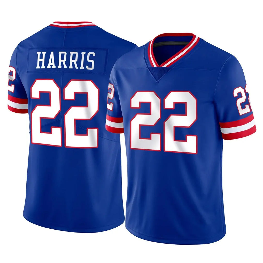 Jdoa NY.Giants #22 Najee Harris Player Royal Classic Vapor Home Game Stitched Jerseys