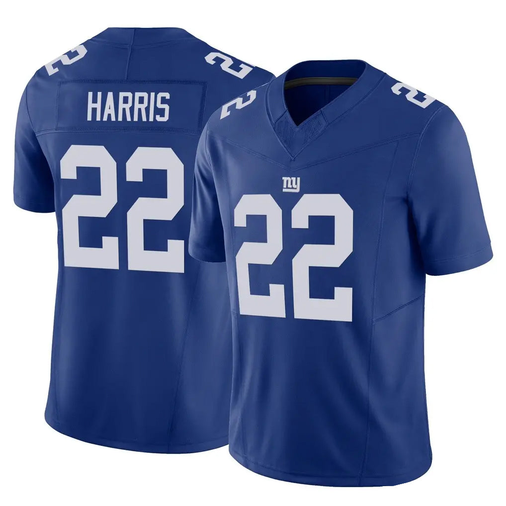 Jdoa NY.Giants #22 Najee Harris Player Royal Limited Vapor F.U.S.E. Home Game Stitched Jerseys