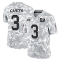 Jdoa NY.Giants #3 Abdul Carter Player Arctic Camo Salute To Service Limited Game Stitched Jerseys