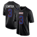Jdoa NY.Giants #3 Abdul Carter Player Carbon Fashion Limited Home Game Stitched Jerseys