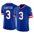 Jdoa NY.Giants #3 Abdul Carter Player Royal Classic Vapor Home Game Stitched Jerseys
