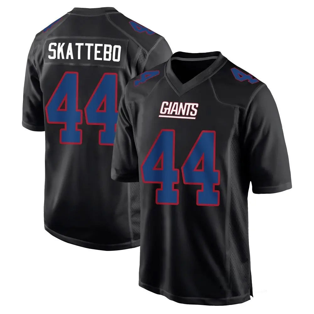Jdoa NY.Giants #44 Cam Skattebo Player Black Fashion Game Stitched Jerseys