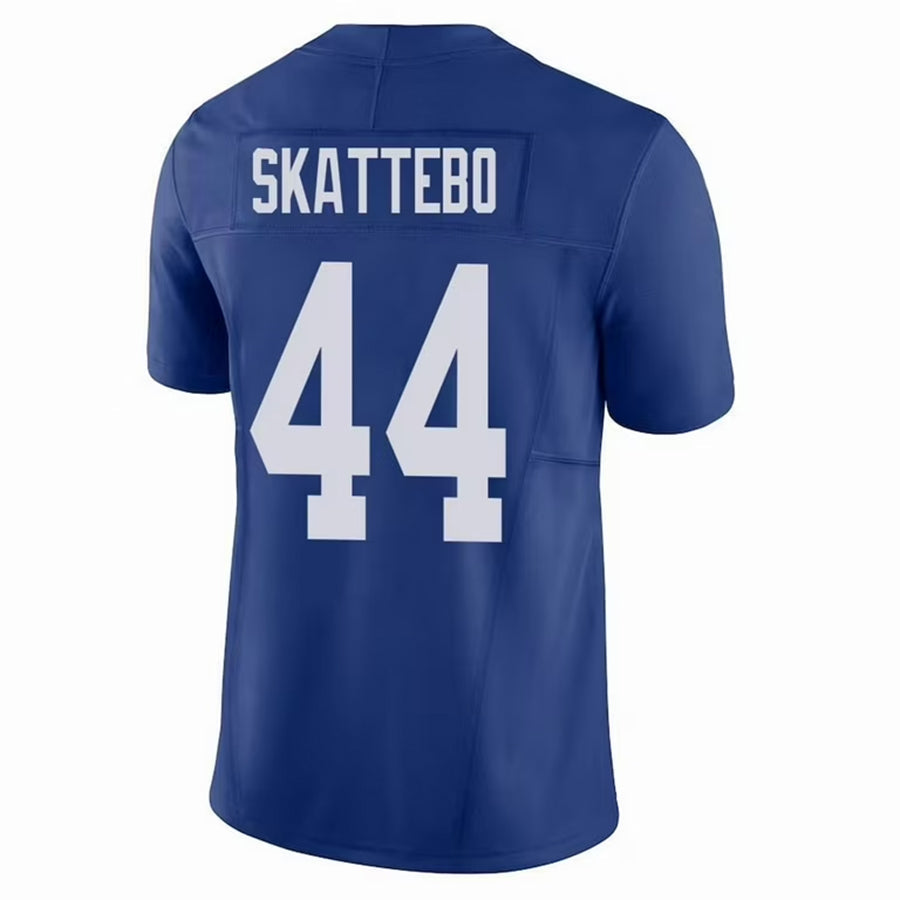 Jdoa NY.Giants #44 Cam Skattebo Player Blue Vapor F.U.S.E. Limited Stitched Jerseys