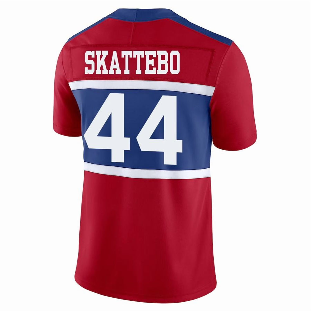 Jdoa NY.Giants #44 Cam Skattebo Player Century Red Vapor Limited Stitched Jerseys