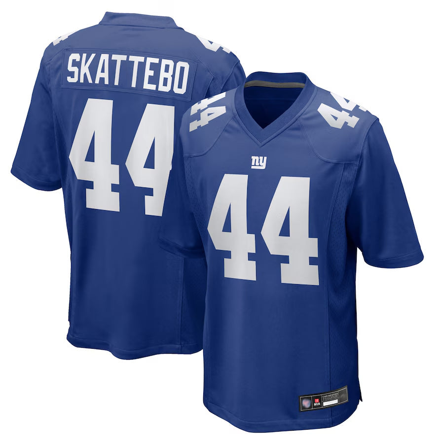 Jdoa NY.Giants #44 Cam Skattebo Player Royal Team Game Football Jerseys