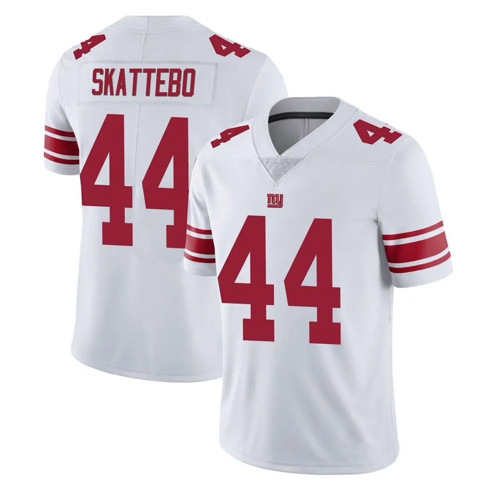 Jdoa NY.Giants #44 Cam Skattebo Player White Limited Vapor Untouchable Home Game Stitched Jerseys