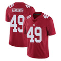Jdoa NY.Giants #49 Tremaine Edmunds Player Red Limited Vapor Untouchable Home Game Stitched Jerseys