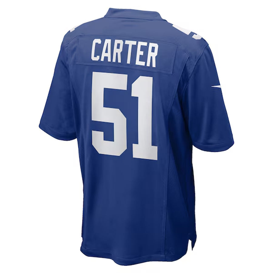Jdoa NY.Giants #51 Abdul Carter Player Royal Game Stitched Jerseys