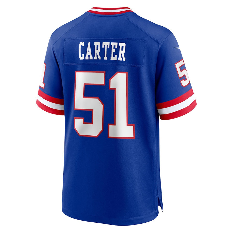Jdoa NY.Giants #51 Abdul Carter Player Royal Home Game Stitched Jerseys