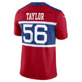 Jdoa NY.Giants #56 Lawrence Taylor Century Red Alternate Vapor F.U.S.E. Retired Player Limited Stitched Jerseys