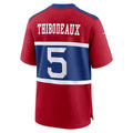 Jdoa NY.Giants #5 Kayvon Thibodeaux Century Red Alternate Player Game Stitched Jerseys