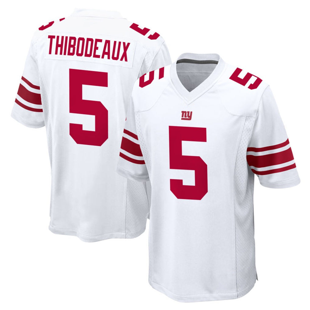 Jdoa NY.Giants #5 Kayvon Thibodeaux Player White Home Game Stitched Jerseys