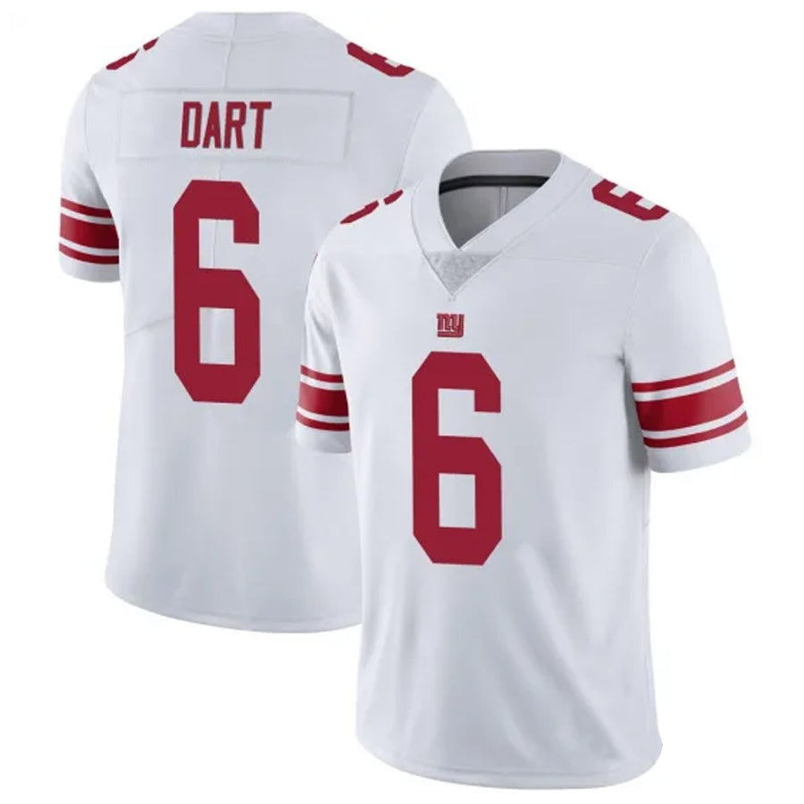 Jdoa NY.Giants #6 Jaxson Dart Player White Alternate Vapor Limited Stitched Jerseys