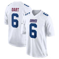 Jdoa NY.Giants #6 Jaxson Dart Player White Fashion Limited Home Game Stitched Jerseys