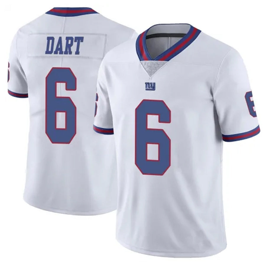 Jdoa NY.Giants #6 Jaxson Dart Player White Vapor Limited Stitched Jerseys