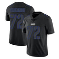 Jdoa NY.Giants #72 Jermaine Eluemunor Player Black Impact Limited Home Game Stitched Jerseys