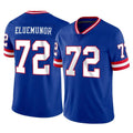 Jdoa NY.Giants #72 Jermaine Eluemunor Player Royal Classic Vapor Home Game Stitched Jerseys