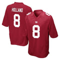 Jdoa NY.Giants #8 Jevon Holland Player Red Home Game Stitched Jerseys