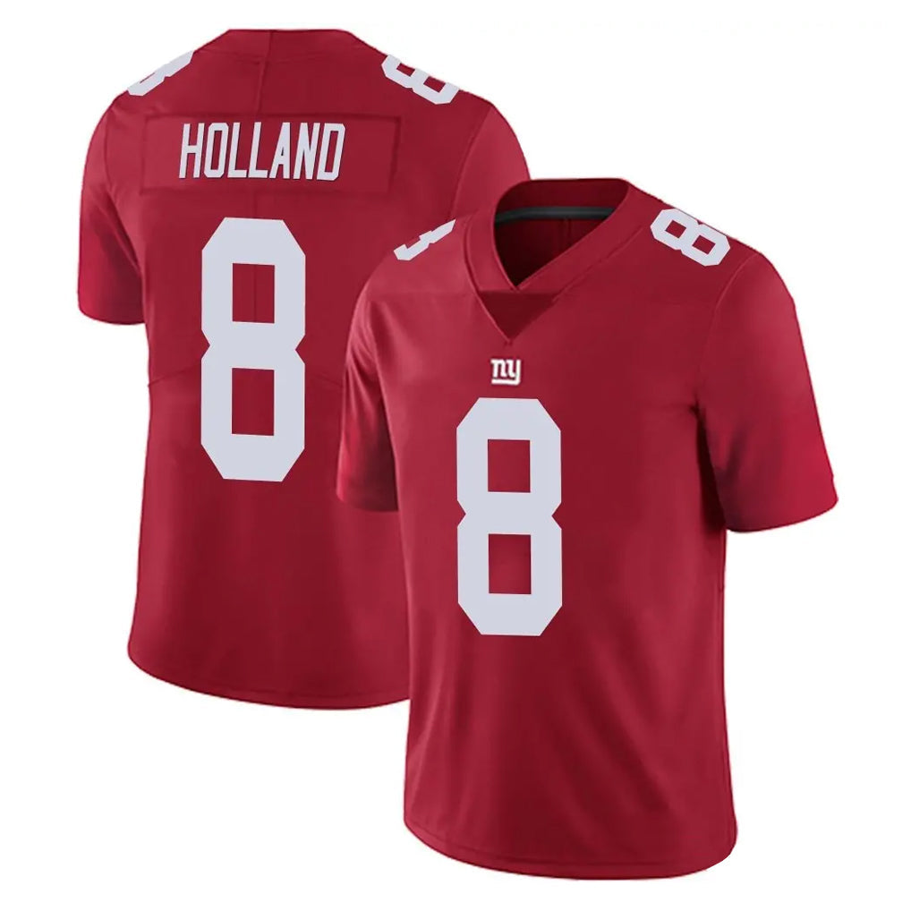 Jdoa NY.Giants #8 Jevon Holland Player Red Limited Vapor Untouchable Home Game Stitched Jerseys