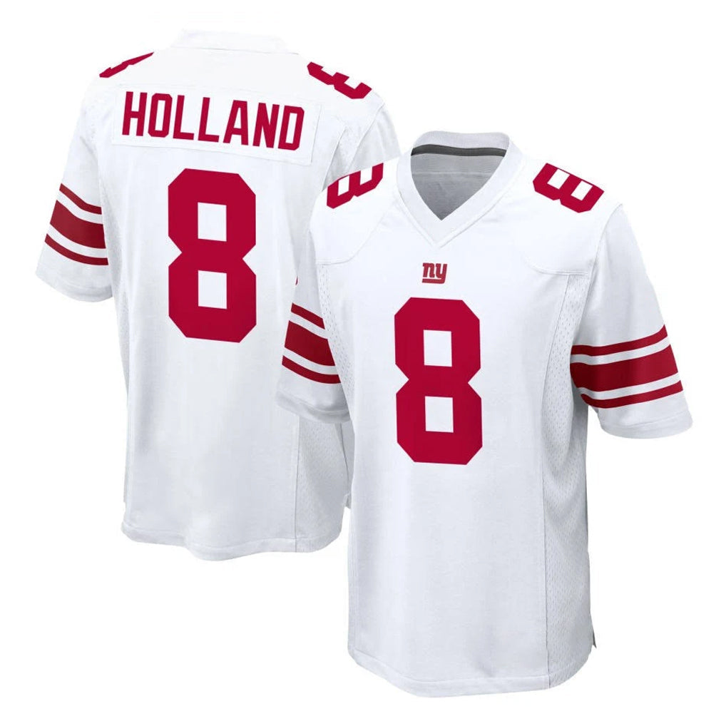 Jdoa NY.Giants #8 Jevon Holland Player White Home Game Stitched Jerseys