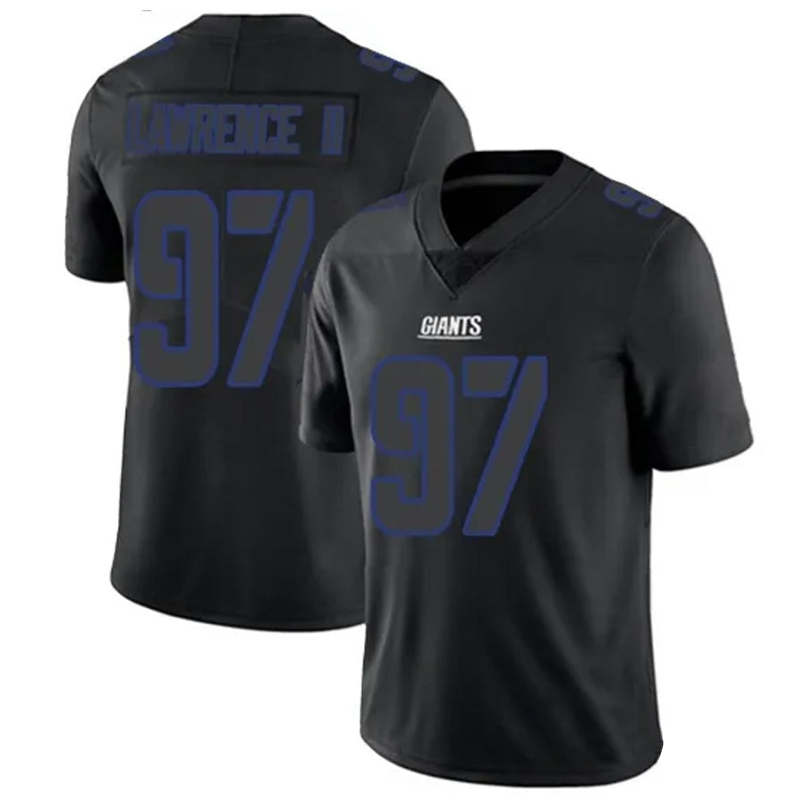 Jdoa NY.Giants #97 Dexter Lawrence II Player Limited Black Impact Stitched Jerseys
