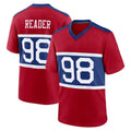 Jdoa NY.Giants #98 DJ Reader Player Red Century Home Game Stitched Jerseys