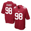 Jdoa NY.Giants #98 DJ Reader Player Red Home Game Stitched Jerseys
