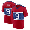Jdoa NY.Giants #9 Lsaiah Likely Player Red Century Home Game Stitched Jerseys